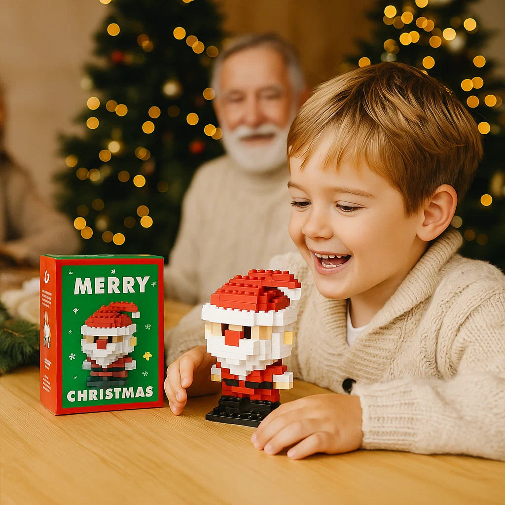 Kreatywne figurki świąteczne z klocków | Wspólna zabawa 0,5 kg 4