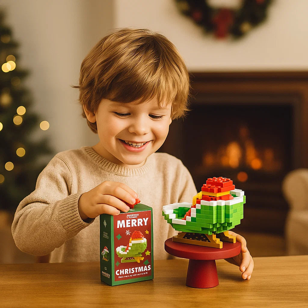 Kreatywne figurki świąteczne z klocków | Wspólna zabawa 0,5 kg 5