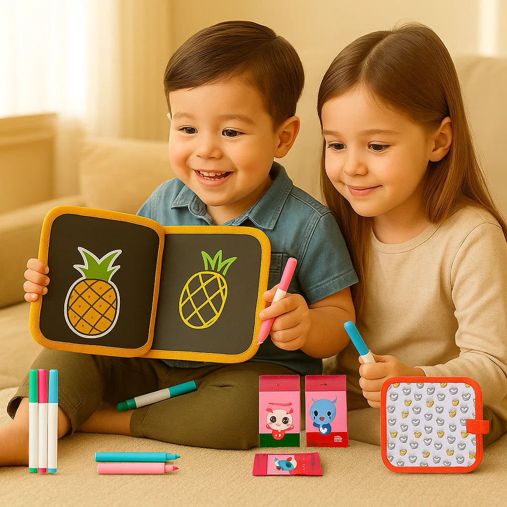 Książeczka do rysowania | Przenośna i wymazywalna 0,5 kg 1