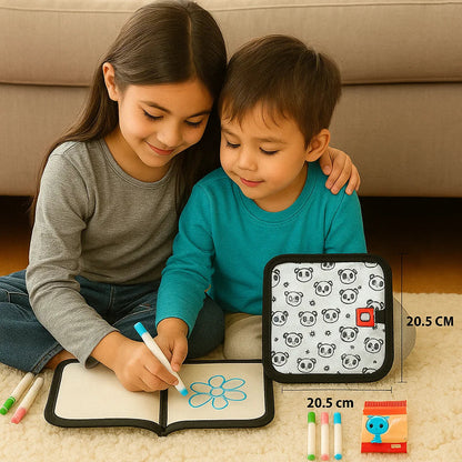 Książeczka do rysowania | Przenośna i wymazywalna 0,5 kg 9