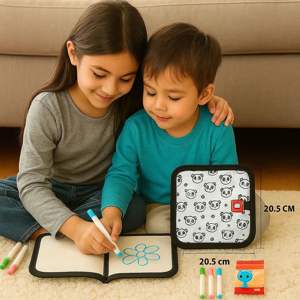 Książeczka do rysowania | Przenośna i wymazywalna 0,5 kg 9