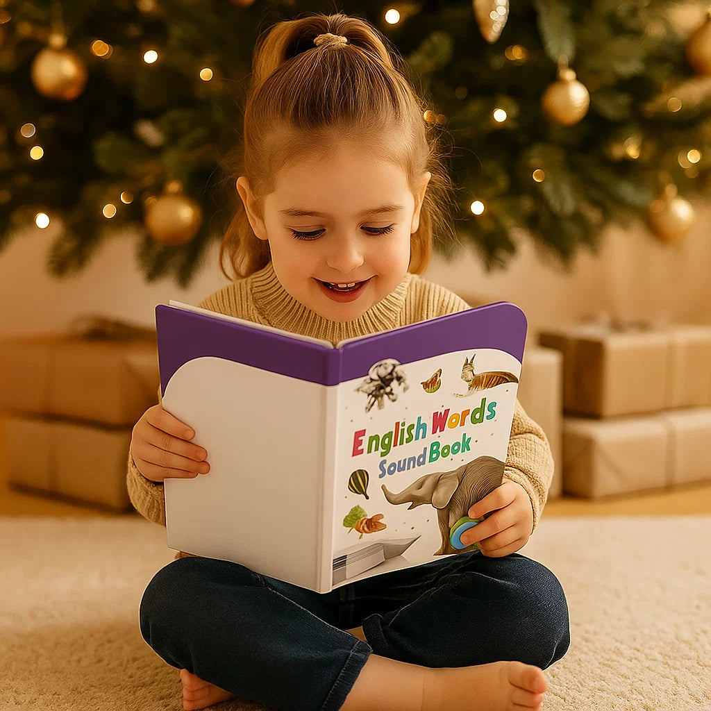 Książka do Nauki Dźwięków | Interaktywna Książka Audio dla Dzieci 0,5 kg 1