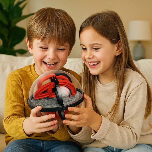 Kula Labirynt 3D | Rozwija Koncentrację | Zabawka Edukacyjna dla 5 Latka | 0,5kg 0