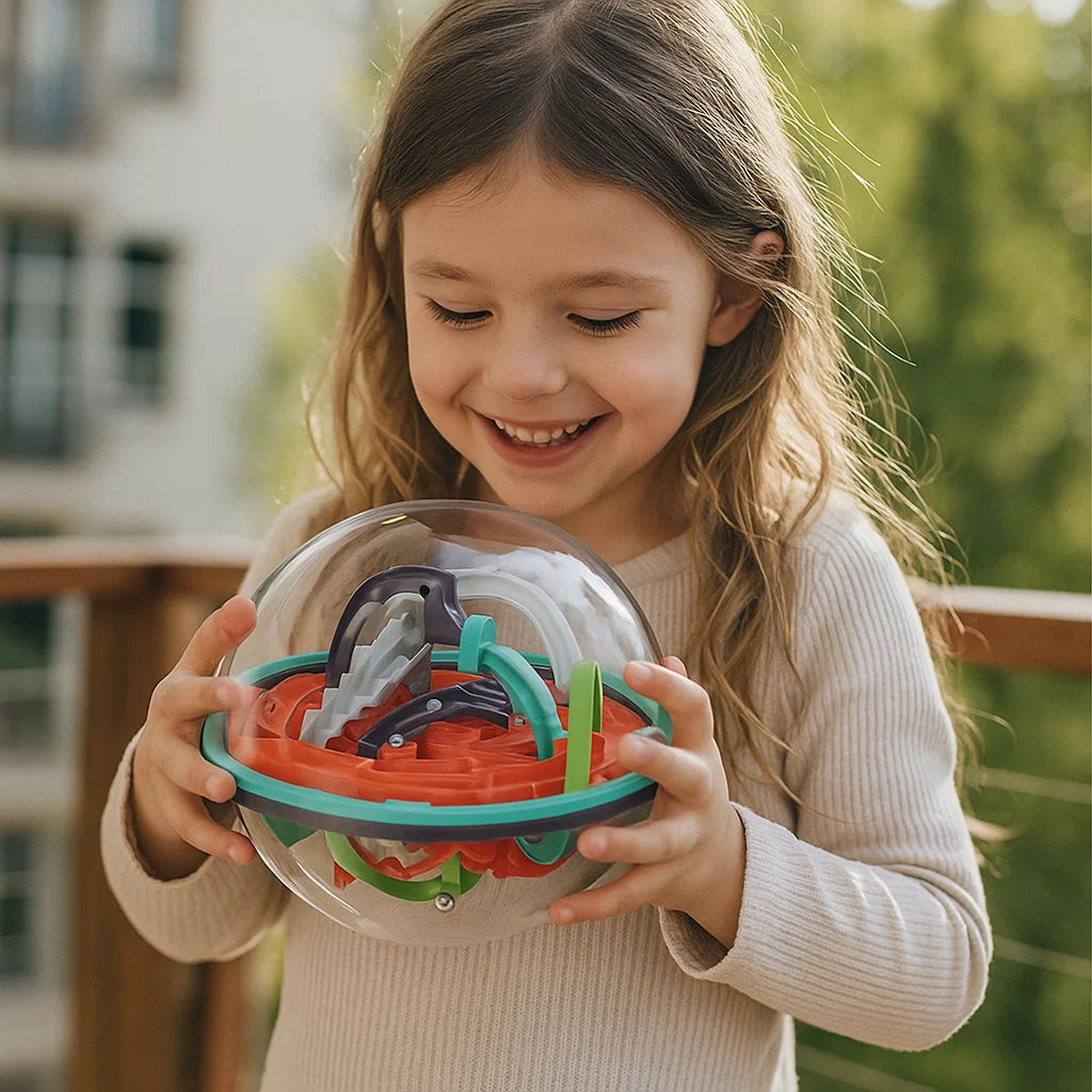 Kula Labirynt 3D | Rozwija Koncentrację | Zabawka Edukacyjna dla 5 Latka | 0,5kg 3