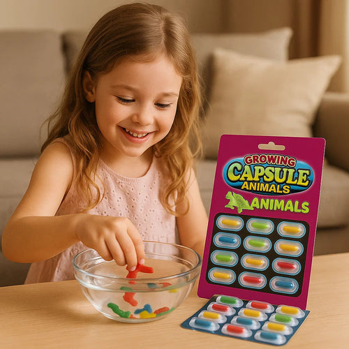 Magiczne kapsułki ze zwierzętami wodnymi | Ekscytująca zabawa 0,1 kg 0