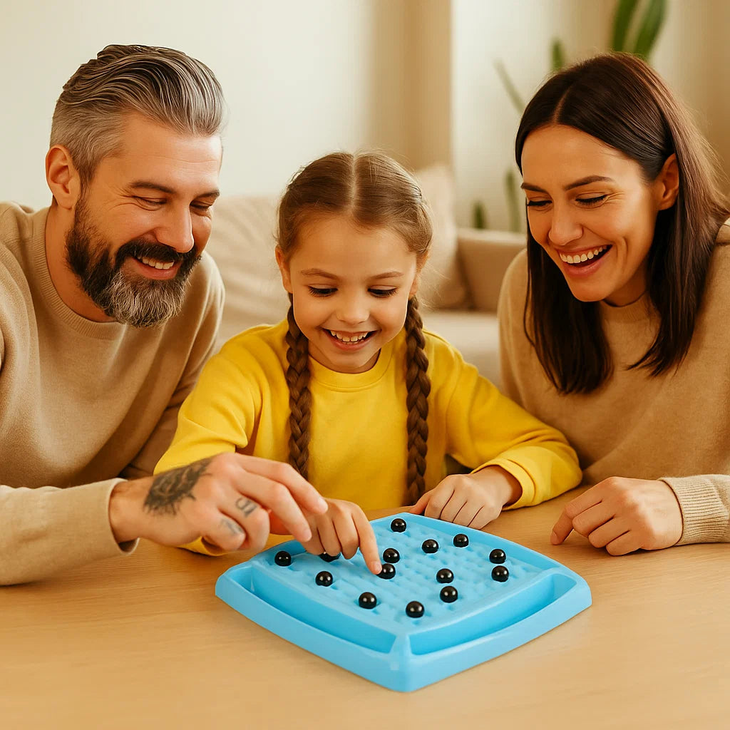 Magnetyczna szachownica | Stabilna gra i mobilność 0.5kg 0