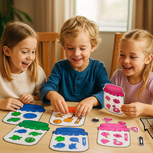 Magnetyczna zabawka do sortowania | Rozwija umiejętności poznawcze 0,5 kg 0