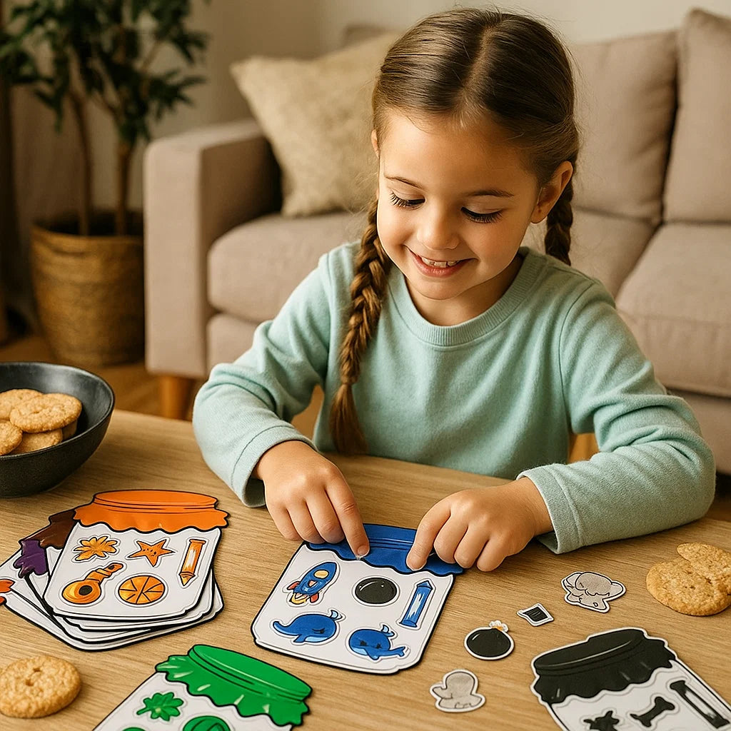 Magnetyczna zabawka do sortowania | Rozwija umiejętności poznawcze 0,5 kg 1