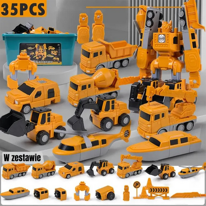 Magnetyczny zestaw budowlany | rozwija umiejętności 1 kg 3