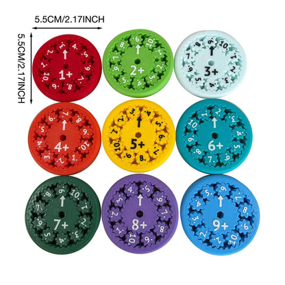 Matematyczny Fidget Spinner | Wspiera koncentrację 0.5kg 1