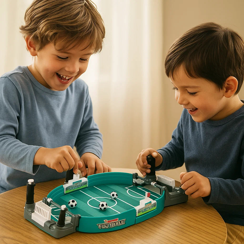 Mini zestaw piłkarzyków stołowych | Kompaktowy i przenośny 1,5 kg 1