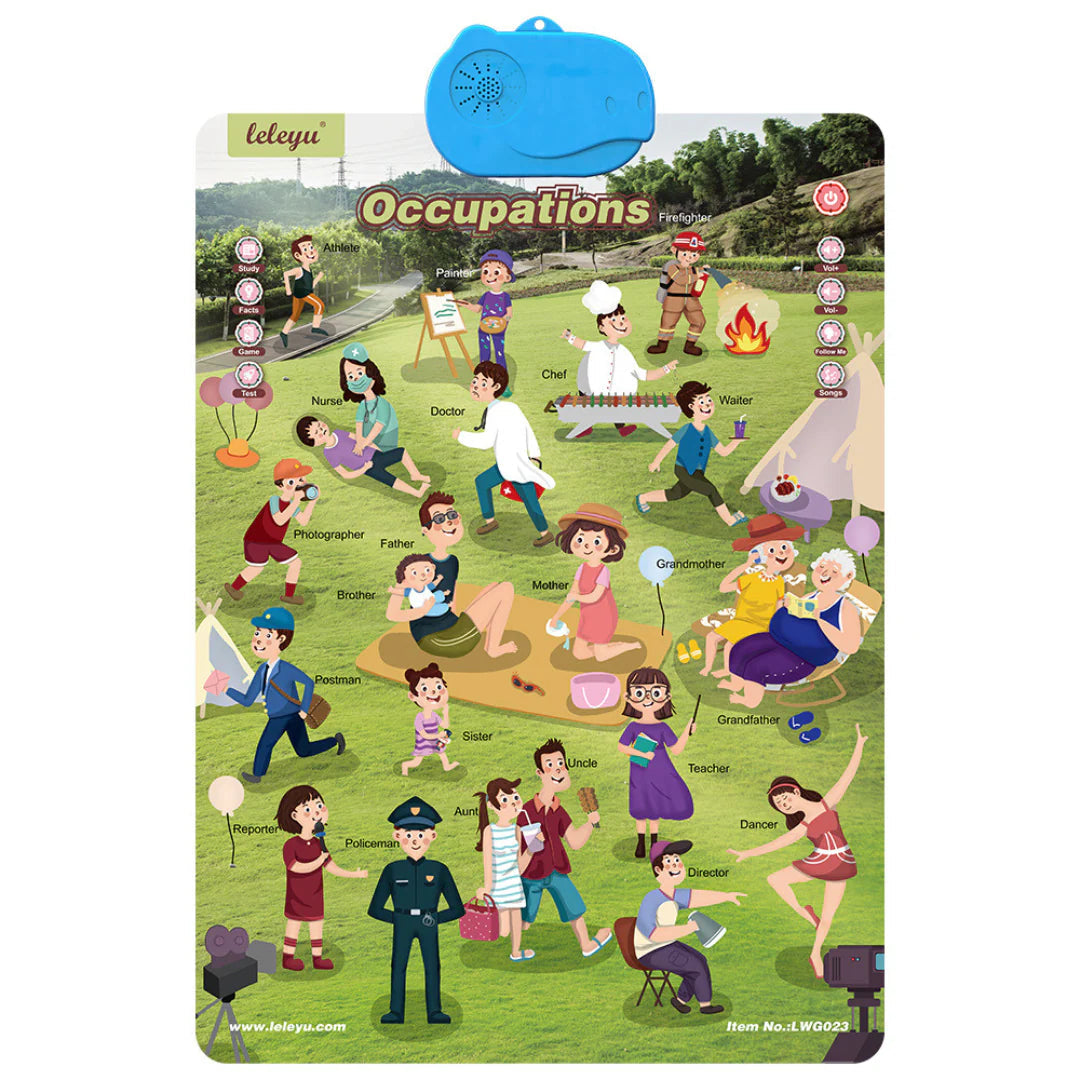 Mówiąca Tablica Edukacyjna Dla Dzieci | Interaktywny Angielski 0,5 kg 4