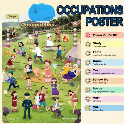 Mówiąca Tablica Edukacyjna Dla Dzieci | Interaktywny Angielski 0,5 kg 6