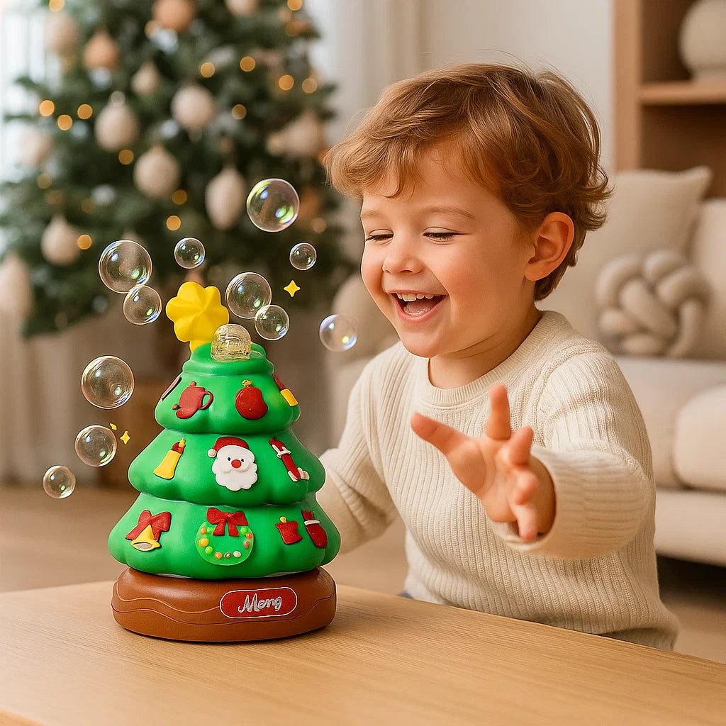 Muzyczna choinka z bańkami mydlanymi | Świąteczna zabawa 0.5 kg 2