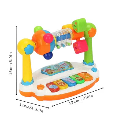 Muzyczna zabawka edukacyjna 5w1 | Rozwój motoryki i poznania 0,5 kg 3