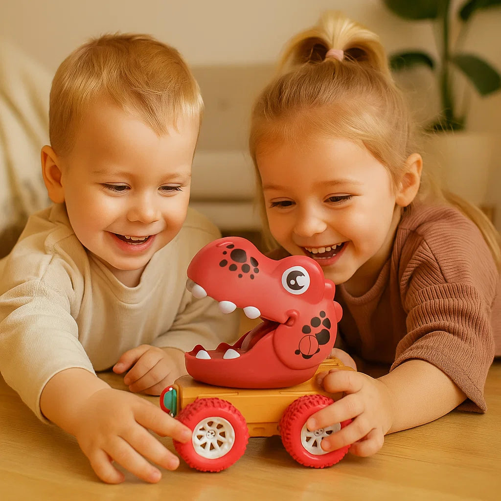 PUSH & DRIVE | Dino Monster Trucki 0,5 kg 1