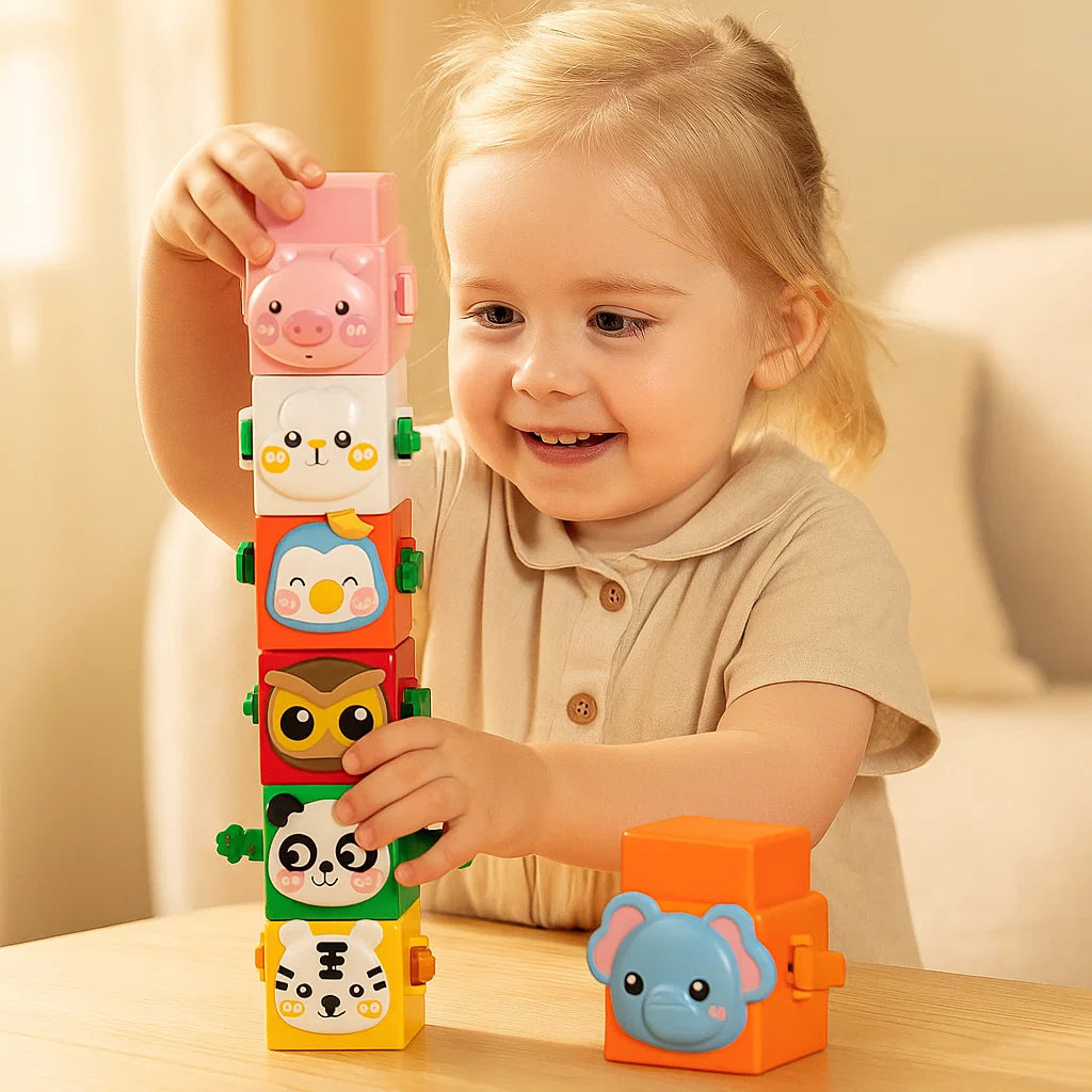 Pedagogiczny Zestaw Montessori | Wspiera Rozwój Motoryczny 0,5 kg | Zabawki Edukacyjne dla 3 Latka 0