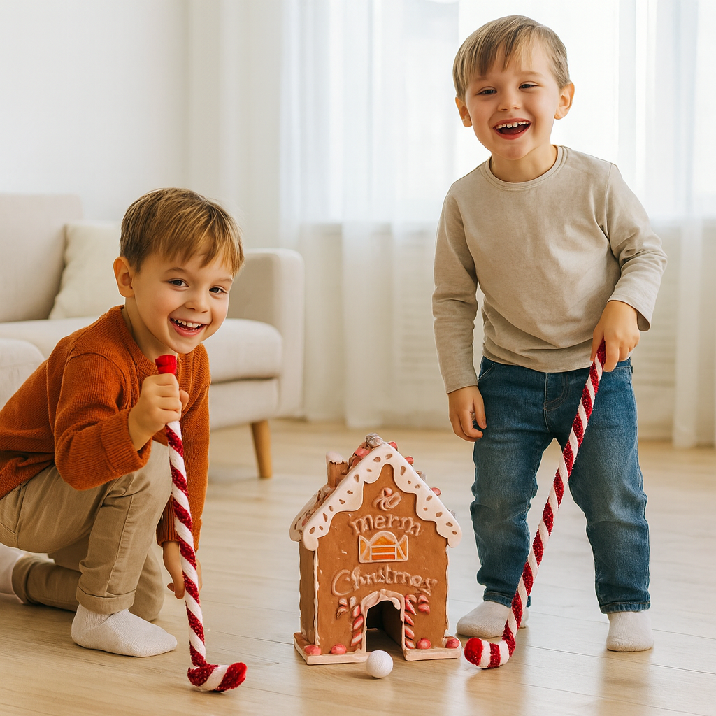 Piernikowy mini golf | Zabawka świąteczna 1 kg 1