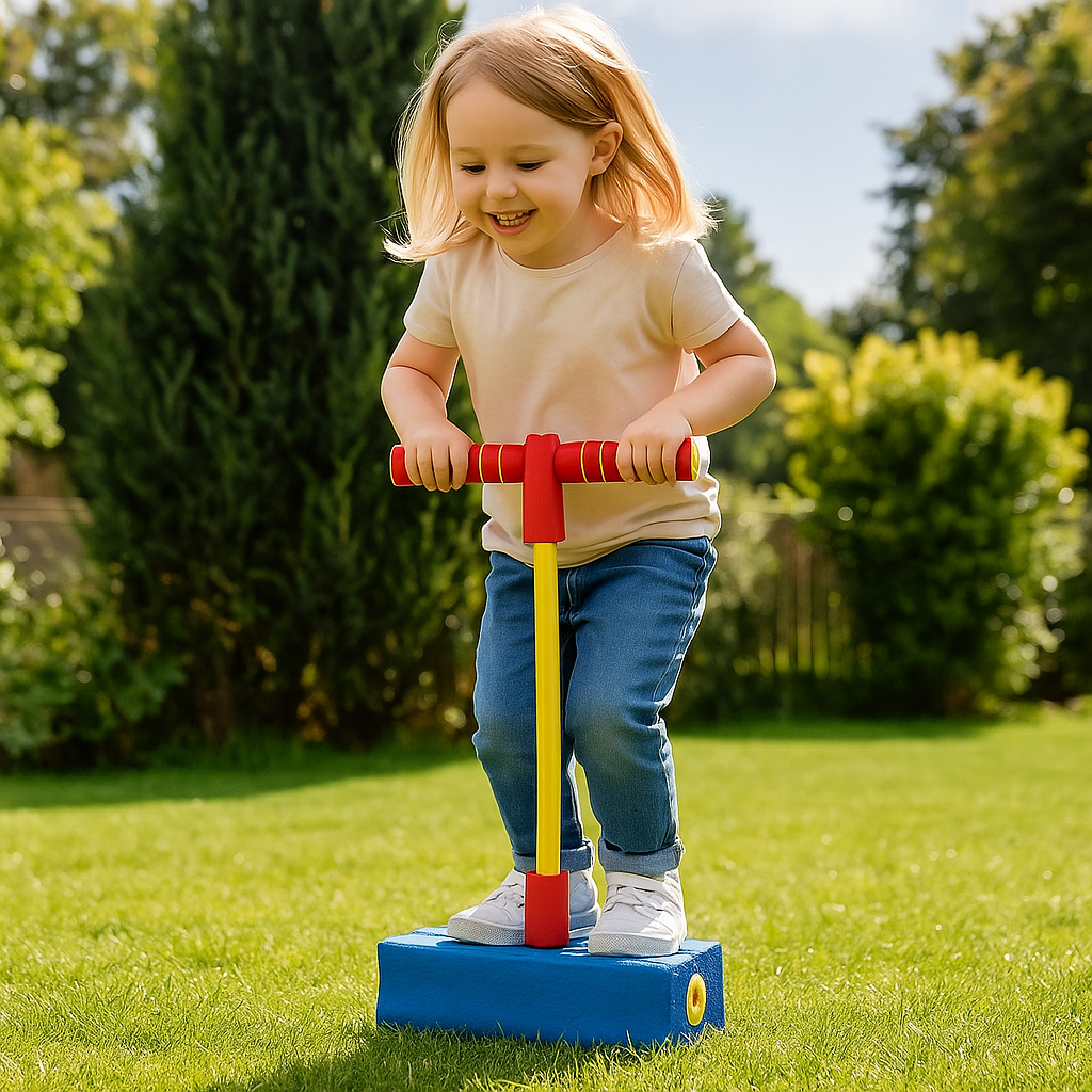 Pogostick piankowy dla dzieci | Bezpieczna zabawa 1,5 kg 3
