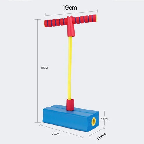 Pogostick piankowy dla dzieci | Bezpieczna zabawa 1,5 kg 8