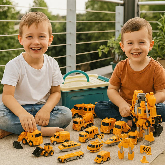 Magnetic building set | develops skills