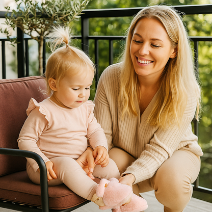 Puszyste skarpetko-buciki dla niemowląt | Komfort i ciepło 0.2kg 3