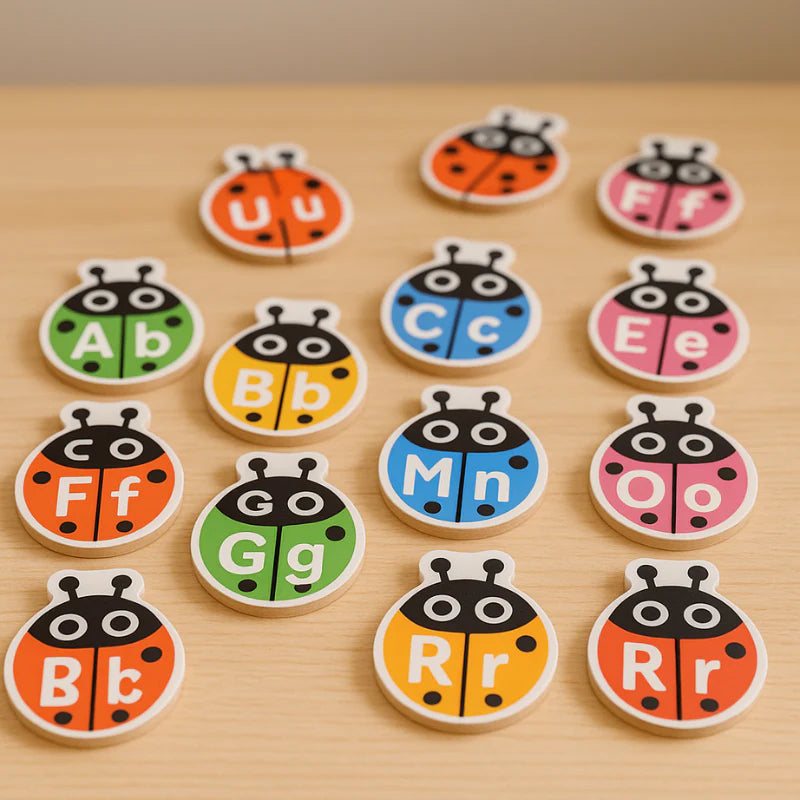 Puzzle alfabetowe Montessori | rozwijają kreatywność 0.5kg 0