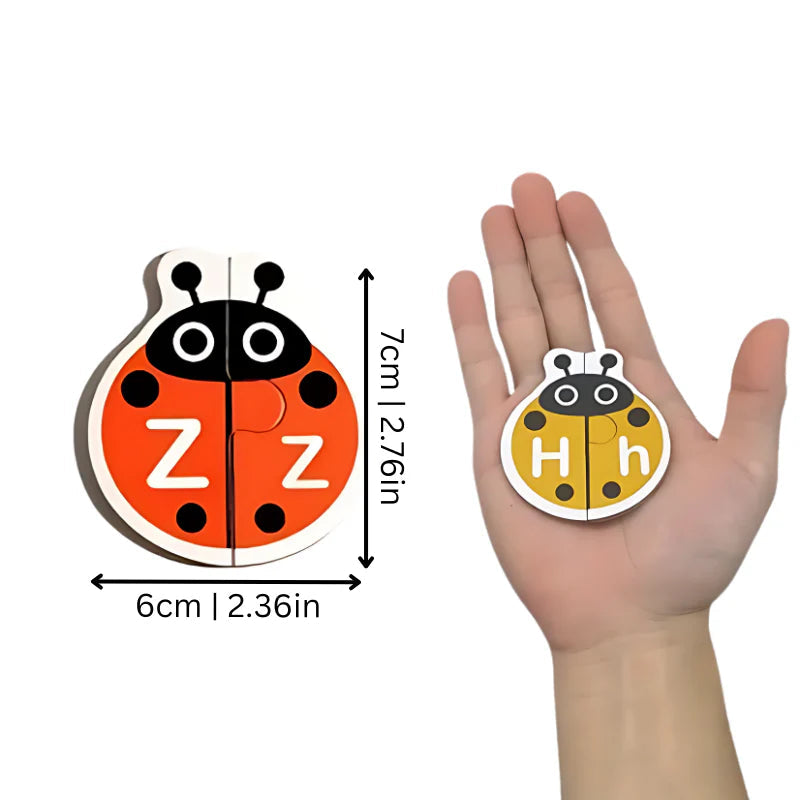 Puzzle alfabetowe Montessori | rozwijają kreatywność 0.5kg 1