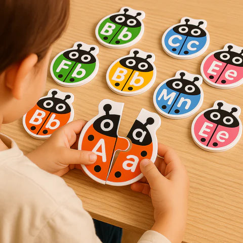 Puzzle alfabetowe Montessori | rozwijają kreatywność 0.5kg 2