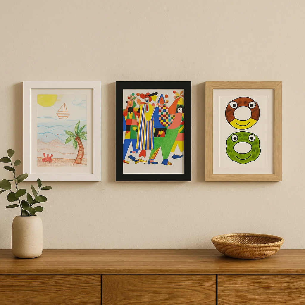 Ramka Na Zdjęcia Dla Dzieci | Otwierana Z Miejscem Na Rysunki 0,5 Kg 3