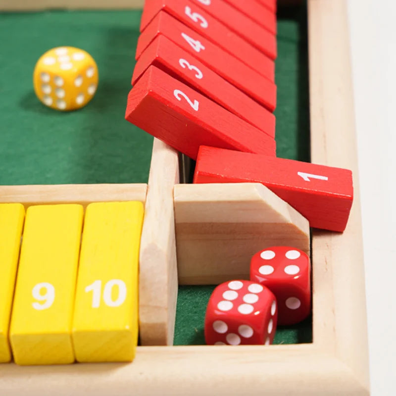 Rodzinna gra Shut The Box | Zestaw dla 4 graczy 1.5kg 4