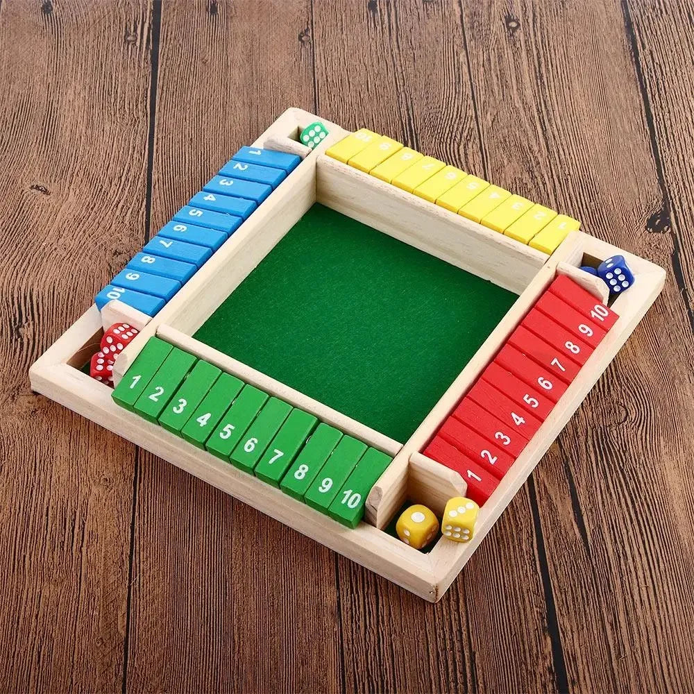 Rodzinna gra Shut The Box | Zestaw dla 4 graczy 1.5kg 5