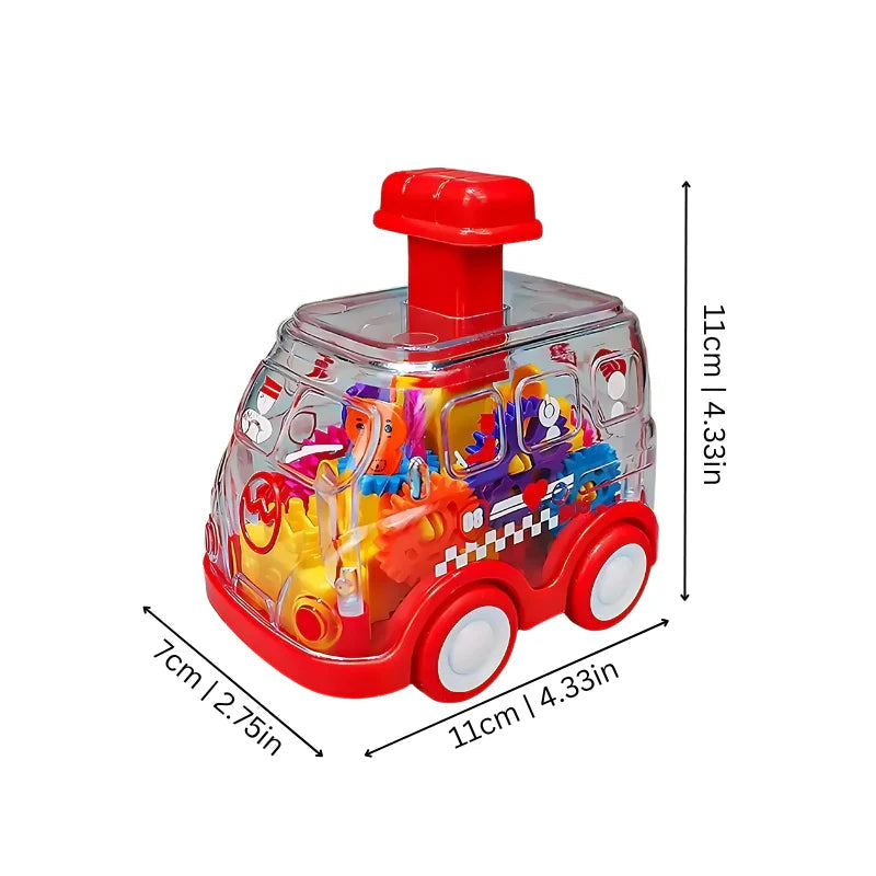 Samochodziki z trybikami | Edukacyjna zabawa 0.5kg 3