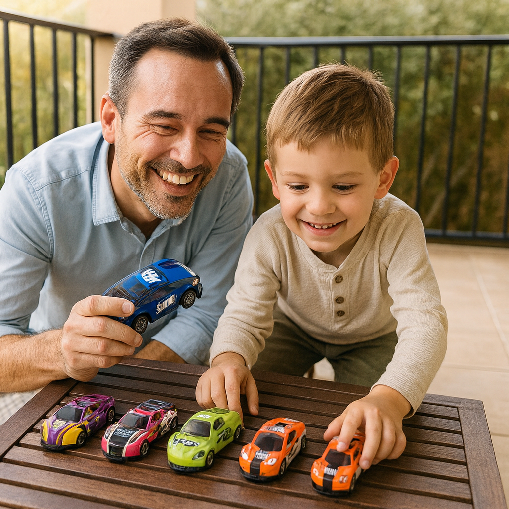 Skaczące samochody akrobacyjne | Dynamiczna zabawa 0,5 kg 0