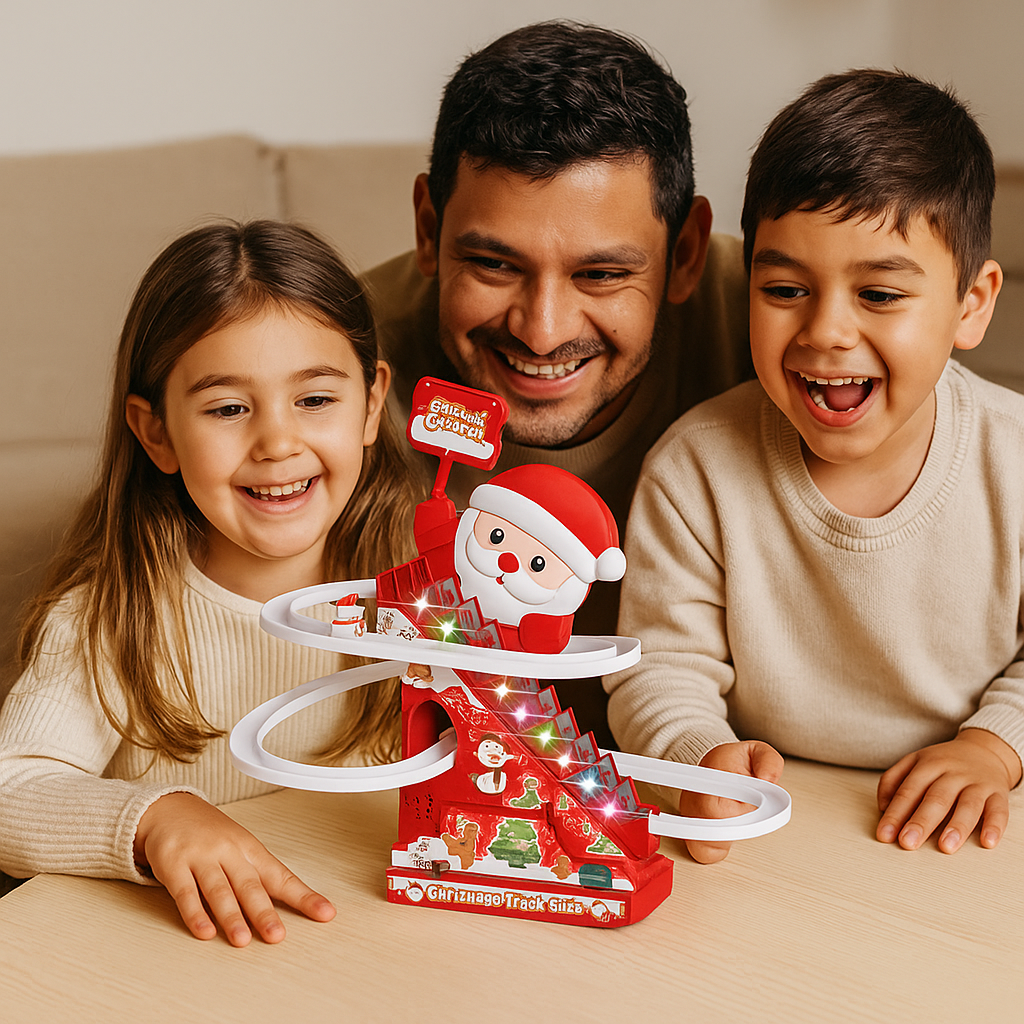 Świąteczna zjeżdżalnia Mikołaja | magiczna zabawa 1,5 kg 0