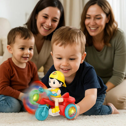 Świecący Stuntowy Skuter Dla Dzieci | Efekty LED 1,5 kg 1