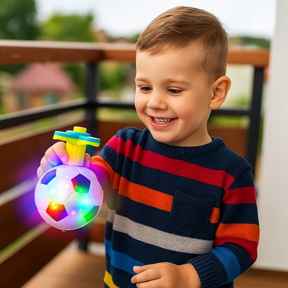 Świecący bączek piłkarski LED | Efekty świetlne 0,2 kg 0