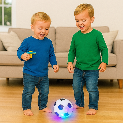 Świecący bączek piłkarski LED | Efekty świetlne 0,2 kg 1