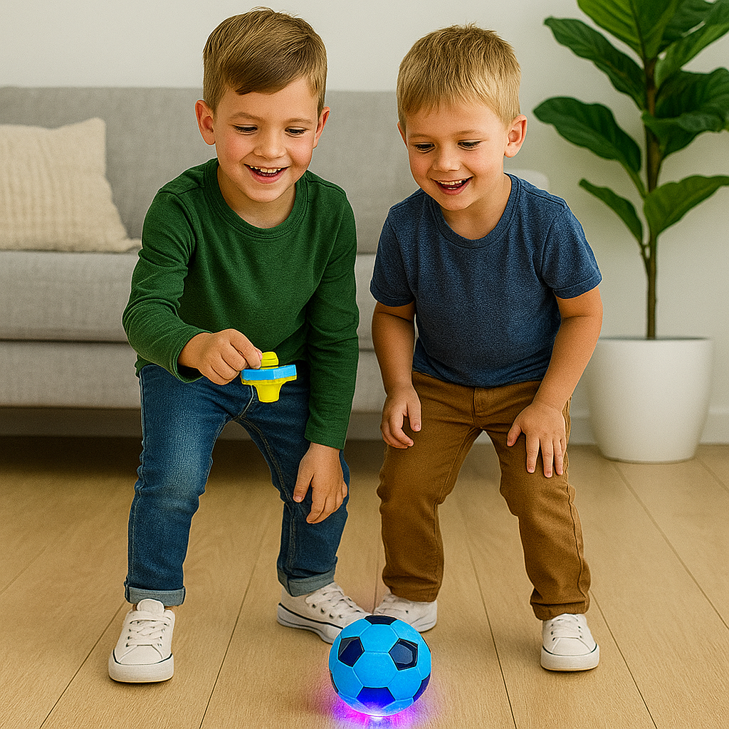 Świecący bączek piłkarski LED | Efekty świetlne 0,2 kg 2