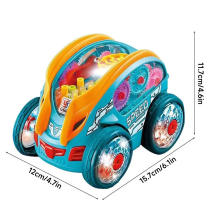 Świecący samochód akrobata | Rozwija motorykę 0.5kg 4