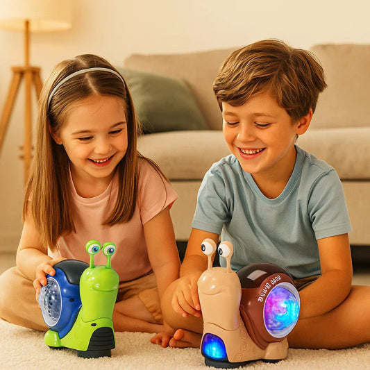 Świecący ślimak do raczkowania | Wspiera rozwój motoryczny 0,5kg 1