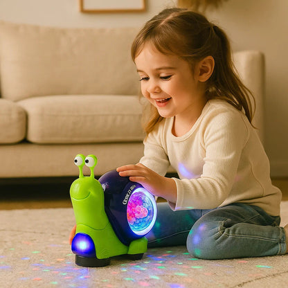 Świecący ślimak do raczkowania | Wspiera rozwój motoryczny 0,5kg 2