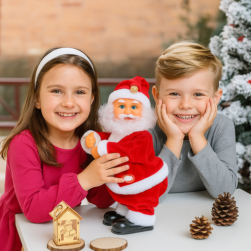 Tańczący Mikołaj | Radosna Ozdoba Świąteczna 0.5 kg 0