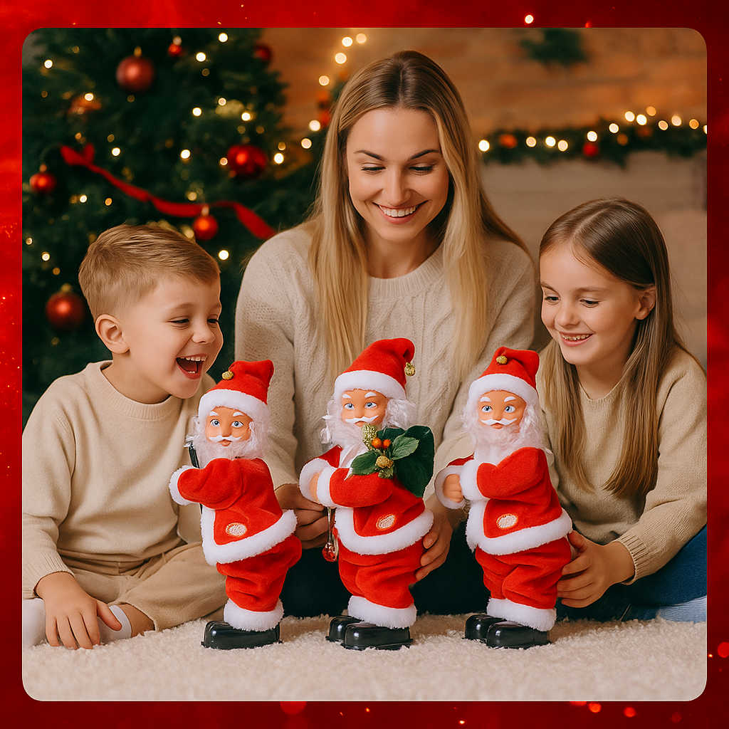 Tańczący Mikołaj | Radosna Ozdoba Świąteczna 0.5 kg 1