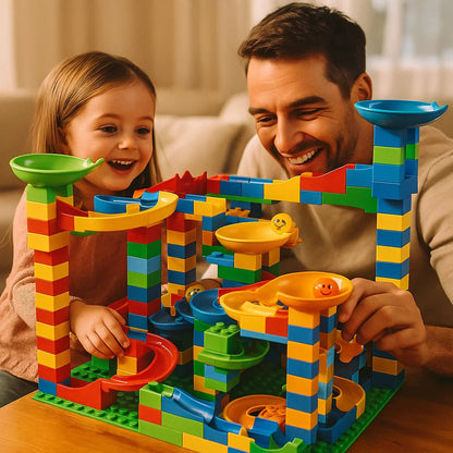 Tor kulkowy z klocków | Kreatywna zabawa 0,5 kg 1