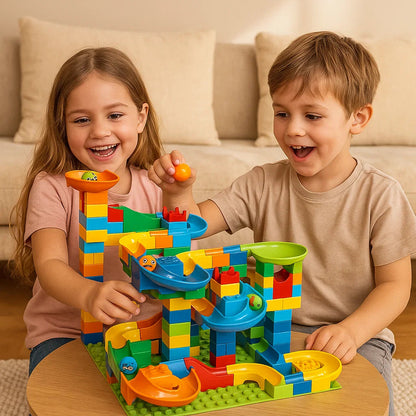 Tor kulkowy z klocków | Kreatywna zabawa 0,5 kg 2