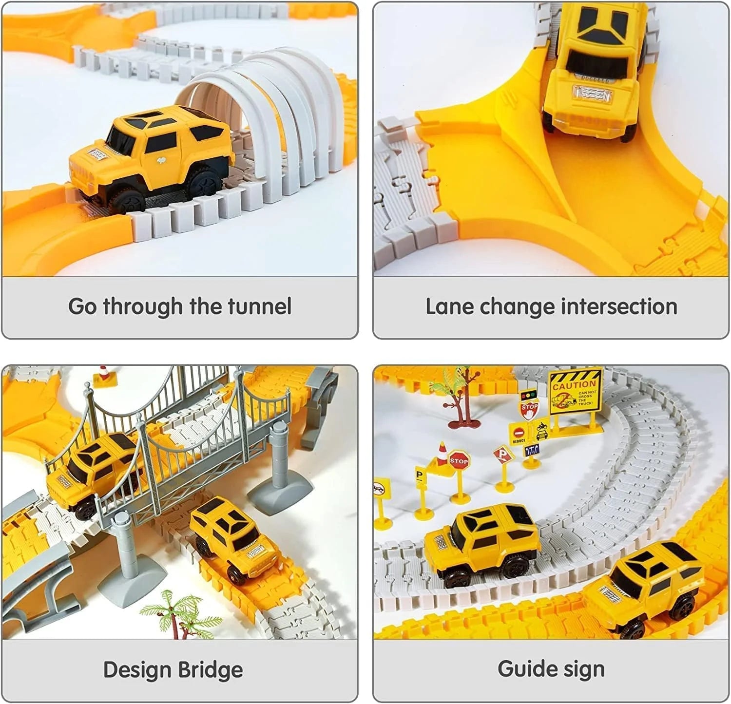 Tor wyścigowy z samochodzikami | rozwija zręczność 1,5 kg 4