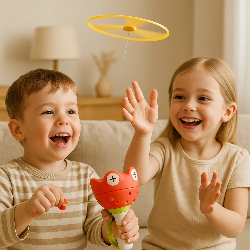 Wirujący śmigłowiec na sznurek | Rozwija koordynację 0.5kg 3