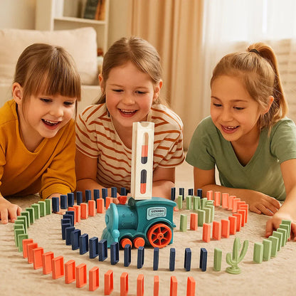 Zabawka kolejowa domino | Automatyczne układanie torów 1,5 kg 0