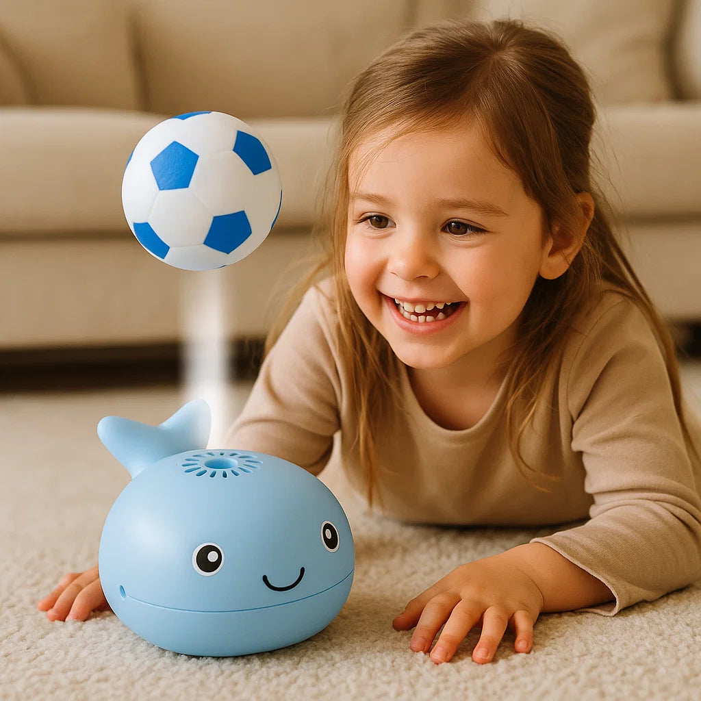 Zabawka wieloryb z lewitującą piłką | Rozwój zmysłów 0,5 kg 2